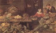 Frans Snyders Fruit and Vegetable Stall (mk14) china oil painting reproduction